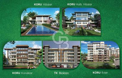 BAHÇEŞEHİR ESTON ŞEHİR KORUDA SATILIK 4,5+1 KONAK TİPİ DAİRE!