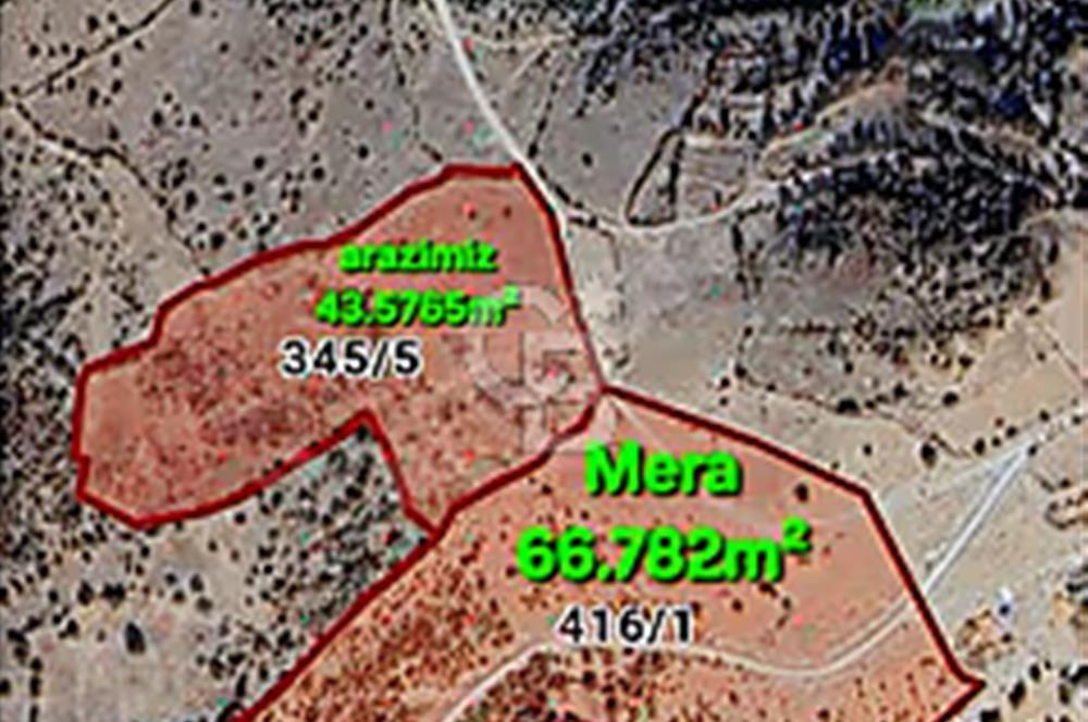 BALIKESİR/İVRİNDİ "SARIPINAR'DA"RESMİ YOLLU 43.575M² SÜPER ARAZİ