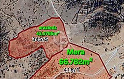 BALIKESİR/İVRİNDİ "SARIPINAR'DA"RESMİ YOLLU 43.575M² SÜPER ARAZİ