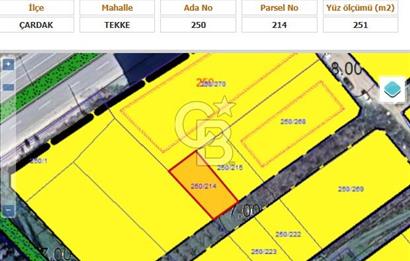LAPSEKİ ÇARDAK DENİZE 300 METRE 3.5 KAT İMARLI KAT KARŞILIĞI SATILIK ARSA