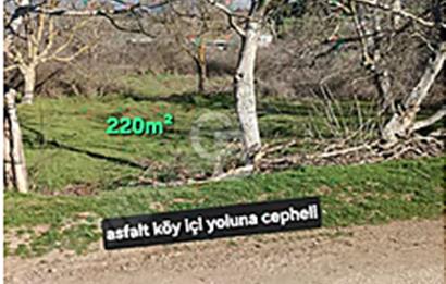 Bayramiç/Nebiler'de 220m²(142m²imarda) köy içi parsel.