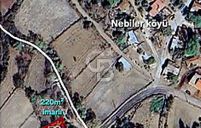 Bayramiç/Nebiler'de 220m²(142m²imarda) köy içi parsel.