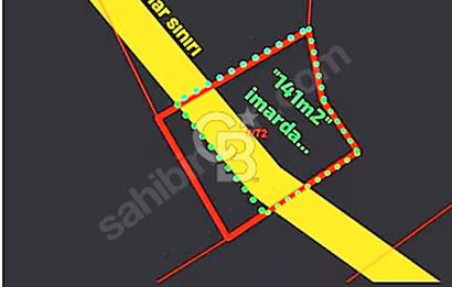 Bayramiç/Nebiler'de 220m²(142m²imarda) köy içi parsel.