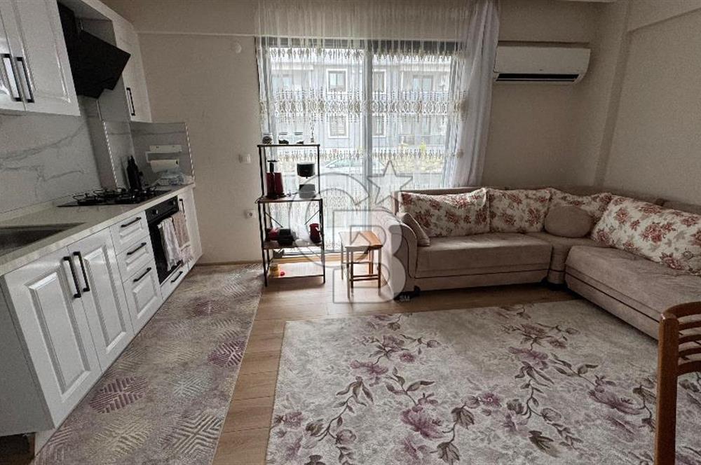 Foça Yenibağarası Mah. Kiralık Eşyasız 2+1 Bahçe Katı Daire