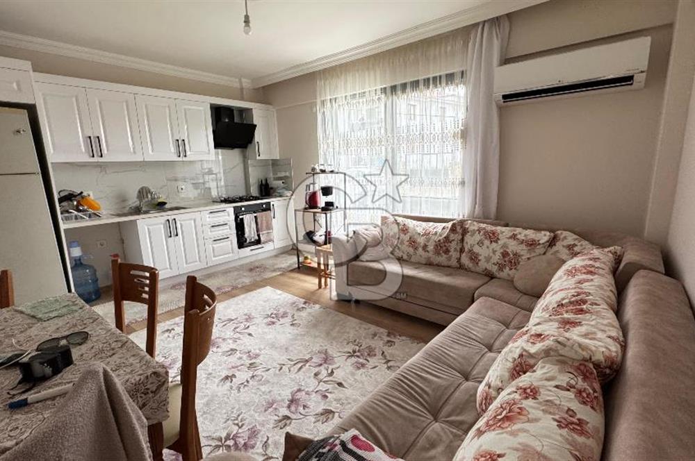 Foça Yenibağarası Mah. Kiralık Eşyasız 2+1 Bahçe Katı Daire