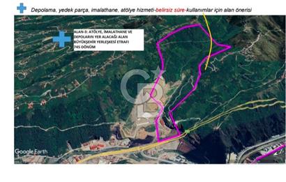Trabzon Ortahisar Bulak Mahallesinde 7.067 m² Satılık Arazi