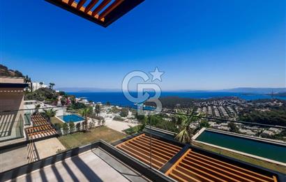 Türkbükü Hebil'de Muhteşem Manzaralı Infinity Havuzlu Villa