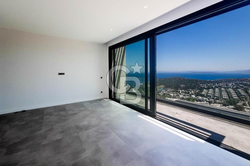 Türkbükü Hebil'de Muhteşem Manzaralı Infinity Havuzlu Villa