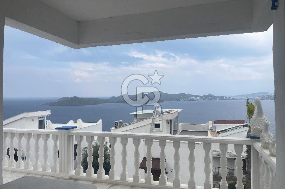 Bodrum Yalıkavakta Deniz Manzaralı Kısa Dönem Kiralık Villa