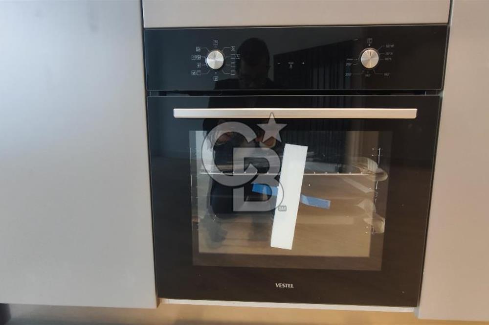 Evora İzmir'de Deniz Manzaralı 1+1 Kiralık Ofis/Daire