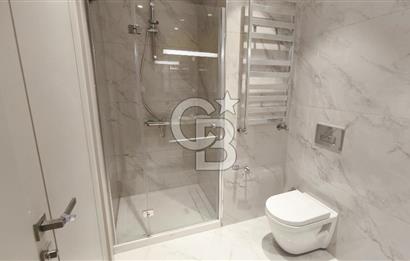 Evora İzmir'de Deniz Manzaralı 1+1 Kiralık Ofis/Daire