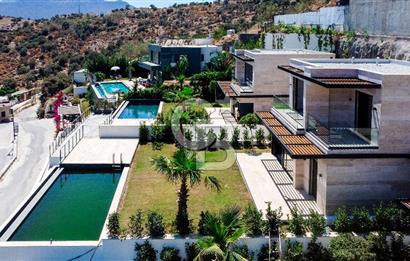 Türkbükü Hebil'de Muhteşem Manzaralı Infinity Havuzlu Villa