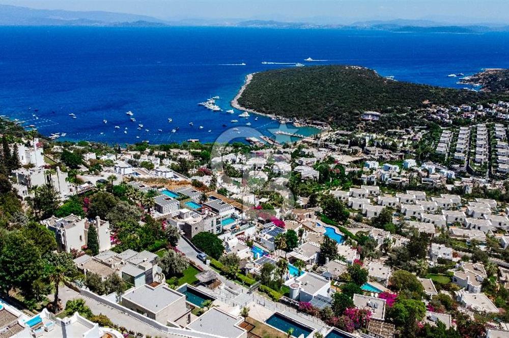 Türkbükü Hebil'de Muhteşem Manzaralı Infinity Havuzlu Villa