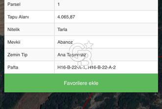 ÇANAKKALE ECEABAT KÜÇÜKANAFARTA 4.066 M² SATILIK FIRSAT ARAZİ !! - 9 - 342440