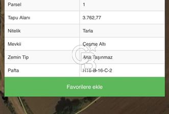 ÇANAKKALE ECEABAT KÜÇÜKANAFARTA 3.762 M² SATILIK FIRSAT ARAZİ !! - 4 - 342449