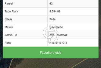 ÇANAKKALE ECEABAT KÜÇÜKANAFARTA 3.655 M² SATILIK FIRSAT ARAZİ !! - 7 - 342444
