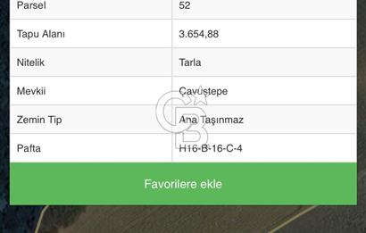 ÇANAKKALE ECEABAT KÜÇÜKANAFARTA 3.655 M² SATILIK FIRSAT ARAZİ !!