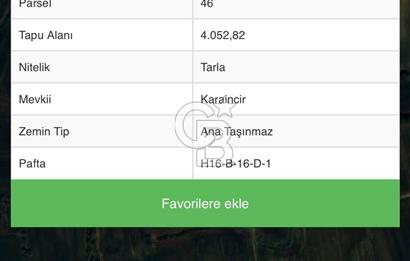ÇANAKKALE ECEABAT KÜÇÜKANAFARTA 4.053 M² SATILIK FIRSAT ARAZİ !!