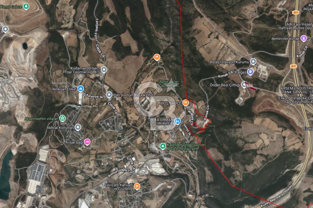 CB ÖMER ÜNSAL'DAN 2500 M2 KİRALIK SANAYİ İMARLI PARSEL