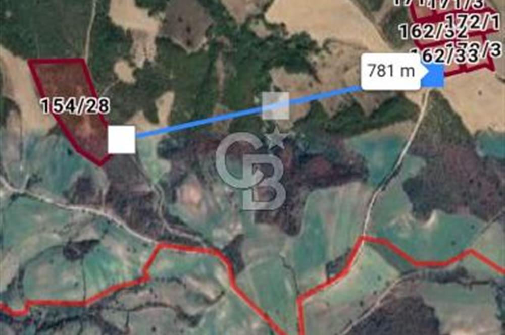 ÇANAKKALE LAPSEKİ YENİCE KÖYÜNDE SATILIK TARLA