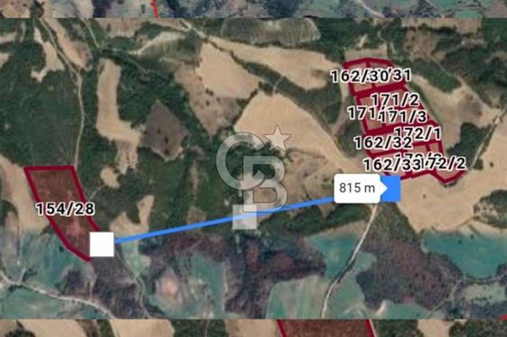 ÇANAKKALE LAPSEKİ YENİCE KÖYÜNDE SATILIK TARLA