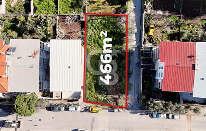 Bornova İnönü Mah. 466 m² Köşe Parsel 2 Kat İmarlı Konut Arsası