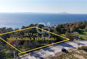 ÇANAKKALE GEYİKLİ %5 İMARLI, 2477m² DENİZE SIFIR SATILIK ARSA - 2 - 342461