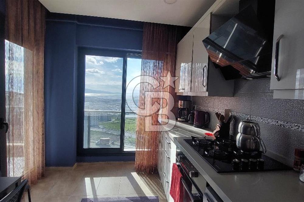 Çiğli Esentepe'de Deniz Manzaralı 2+1 95m² Satılık Lüx Daire