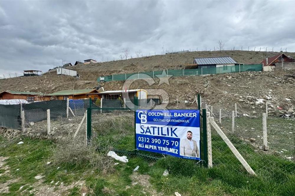 ÇANKAYA MÜHYE KÖYÜNDE CADDE ÜZERİ TAPULU ÇEVRİLİ 150M2 ARSA