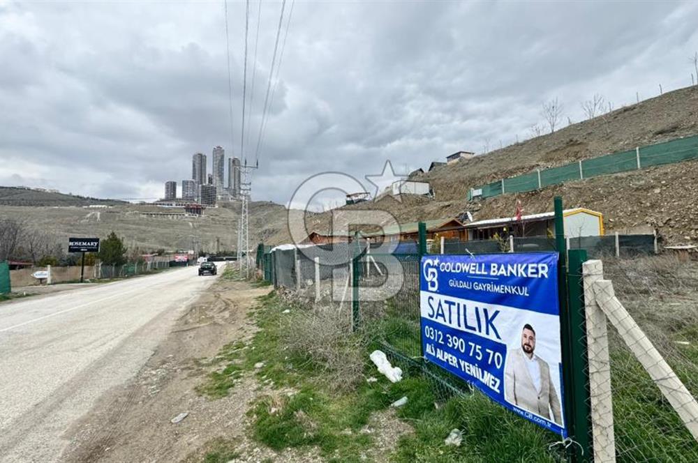 ÇANKAYA MÜHYE KÖYÜNDE CADDE ÜZERİ TAPULU ÇEVRİLİ 150M2 ARSA