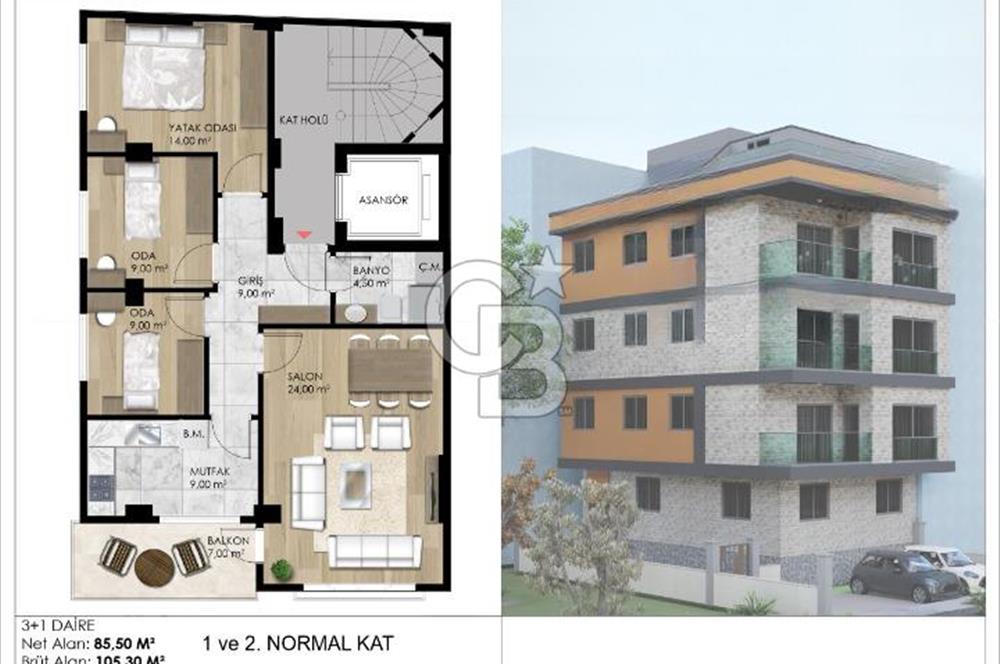 Sancaktepe Yenidoğan Mevlana Mah Satılık Komple Bina ve Daireler