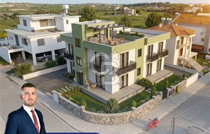 Gönyeli'de Kuzey Çevre Yoluna 1 Dk Sürüş Mesafesinde  Satılık 3+1 Ultralüx Penthouse!!!