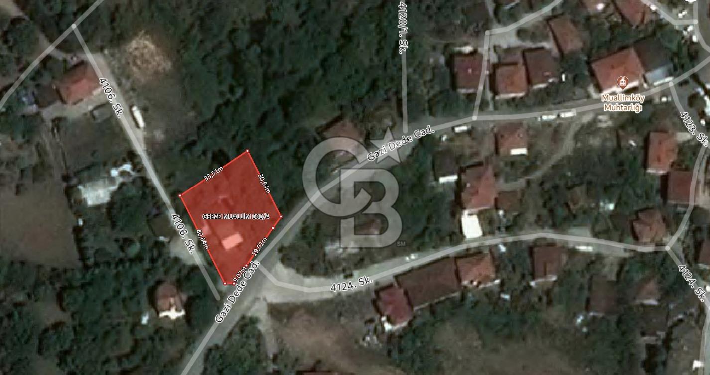 MUALLİMKÖY'DE 544 M² TİCARİ ARSA