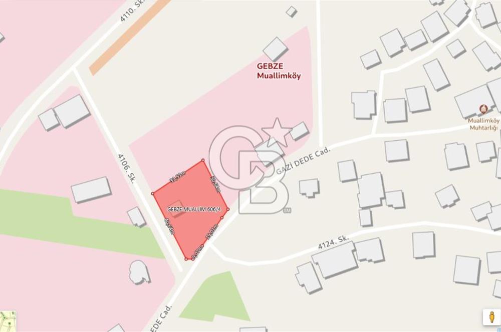 MUALLİMKÖY'DE 544 M² TİCARİ ARSA