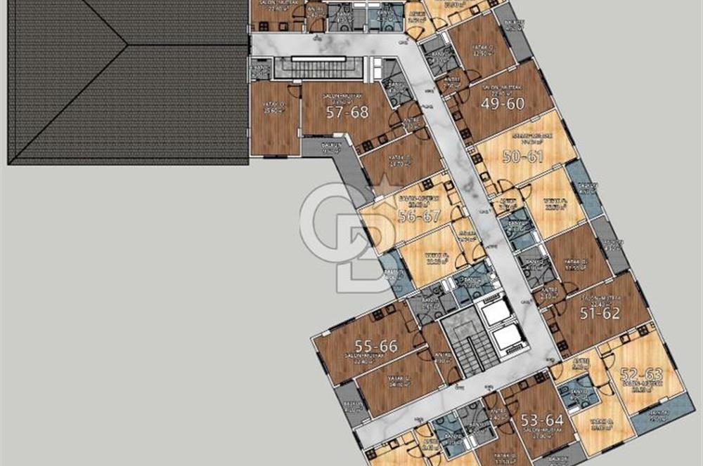 Düzce Konuralp’ te Projeden Satılık 1+1 Daireler-Yatırımlık Fırsat