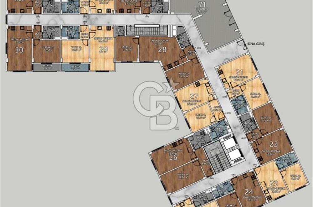 Düzce Konuralp’ te Projeden Satılık 1+1 Daireler-Yatırımlık Fırsat