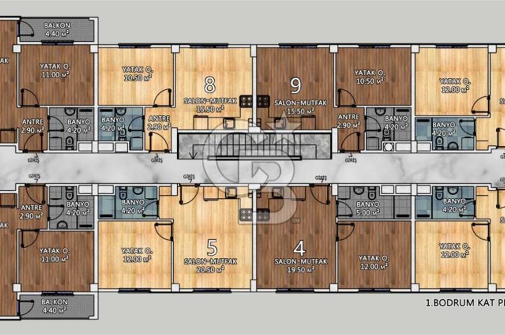 Düzce Konuralp’ te Projeden Satılık 1+1 Daireler-Yatırımlık Fırsat