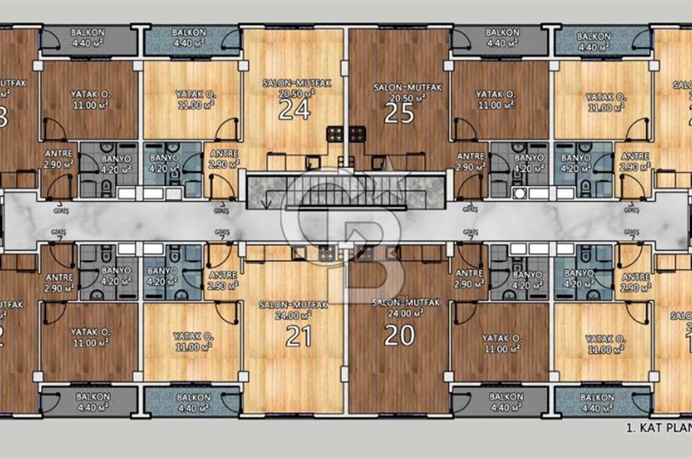 Düzce Konuralp’ te Projeden Satılık 1+1 Daireler-Yatırımlık Fırsat