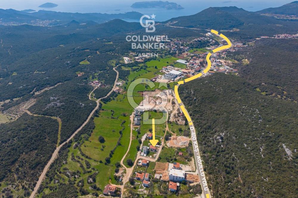 ANTALYA KAŞ AĞULLU DA CB ARDEN DEN SATILIK MÜSTAKİL VİLLA