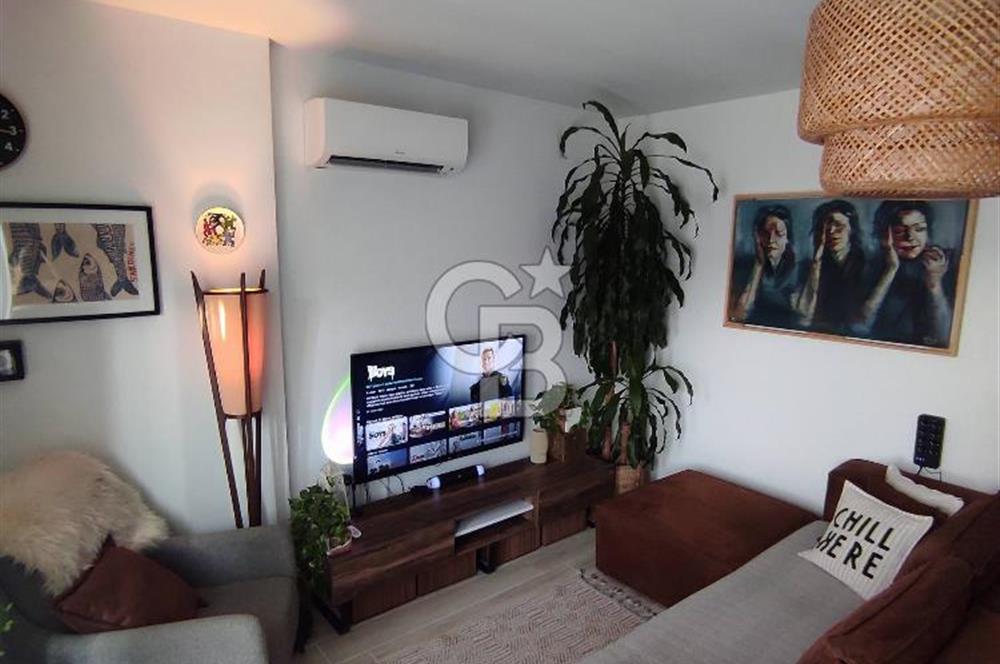 Ayvalık Küçükköy Havuzlu Sitede Full Eşyalı Kiralık Daire yalı 