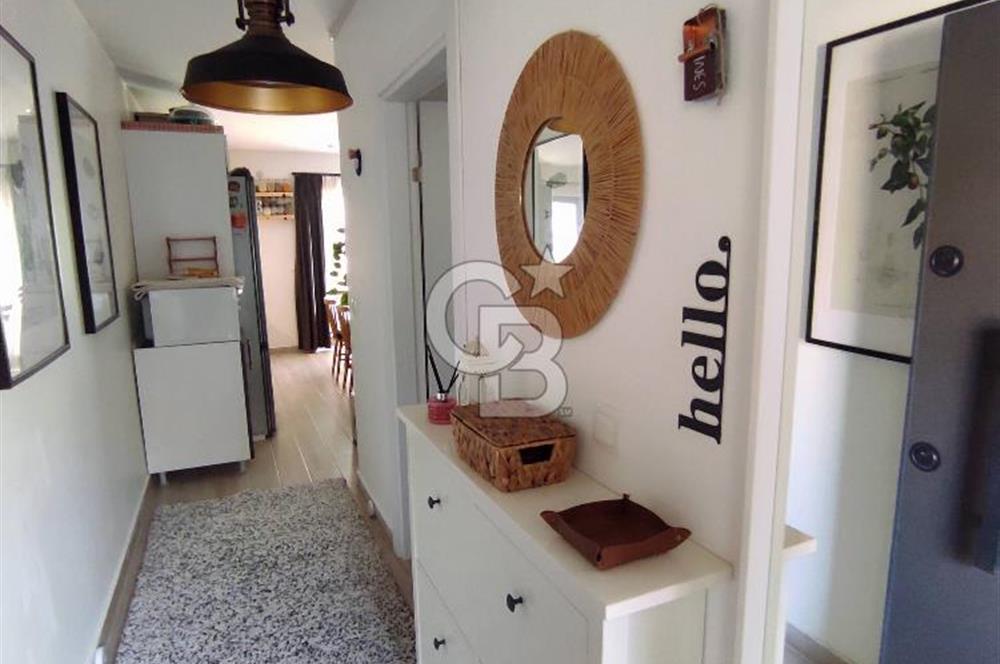 Ayvalık Küçükköy Havuzlu Sitede Full Eşyalı Kiralık Daire yalı 