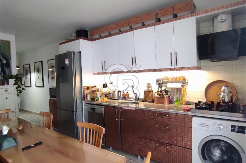 Ayvalık Küçükköy Havuzlu Sitede Full Eşyalı Kiralık Daire yalı 