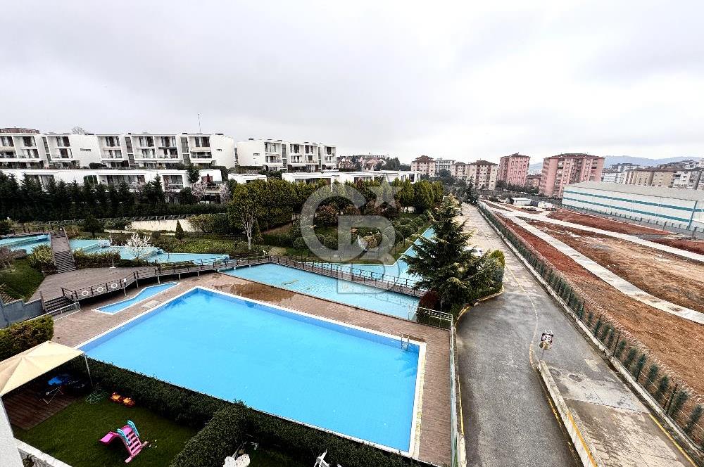 Kurtköy Yenişehirde Prestijli Sitede Eşyalı 1+1 Kiralık Daire