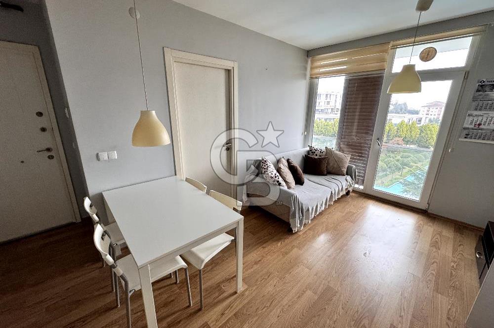 Kurtköy Yenişehirde Prestijli Sitede Eşyalı 1+1 Kiralık Daire