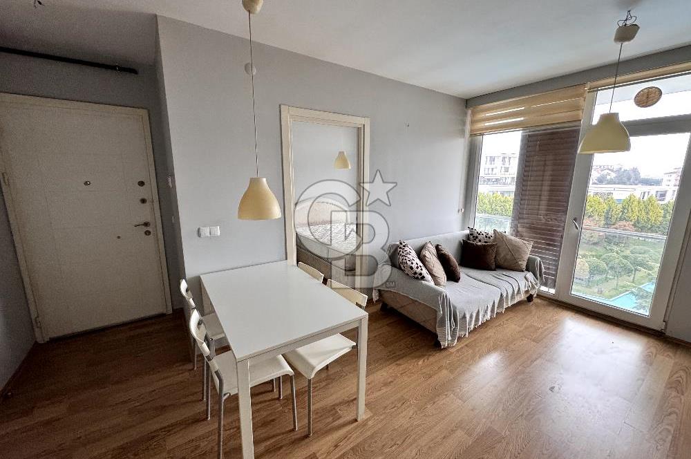 Kurtköy Yenişehirde Prestijli Sitede Eşyalı 1+1 Kiralık Daire
