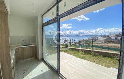 KIYIKIŞLACIK ZEYTİNLİKUYU DA ATASAYANLAR BEACH DENİZ MANZARALI BAHÇELİ 2+1 DUBLEKS VİLLA