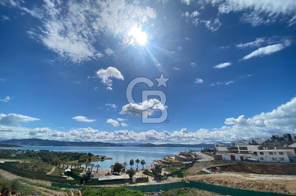 KIYIKIŞLACIK ZEYTİNLİKUYU DA ATASAYANLAR BEACH DENİZ MANZARALI BAHÇELİ 2+1 DUBLEKS VİLLA