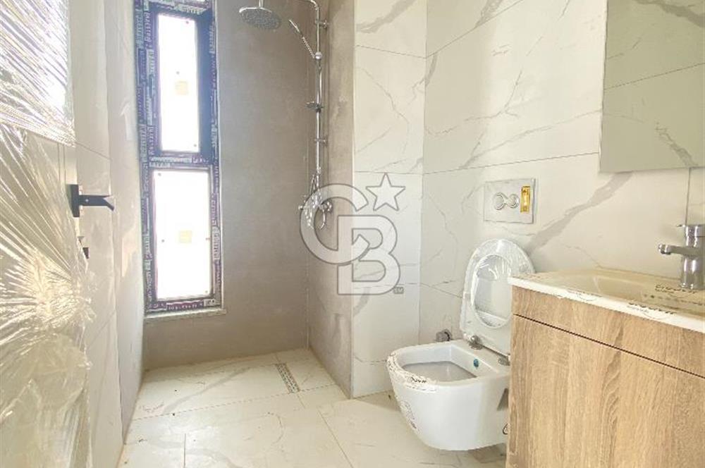 KIYIKIŞLACIK ZEYTİNLİKUYU DA ATASAYANLAR BEACH DENİZ MANZARALI BAHÇELİ 2+1 DUBLEKS VİLLA