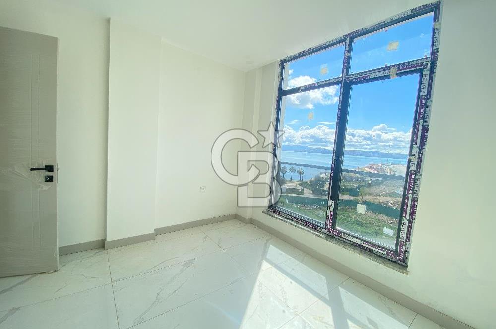 KIYIKIŞLACIK ZEYTİNLİKUYU DA ATASAYANLAR BEACH DENİZ MANZARALI BAHÇELİ 2+1 DUBLEKS VİLLA