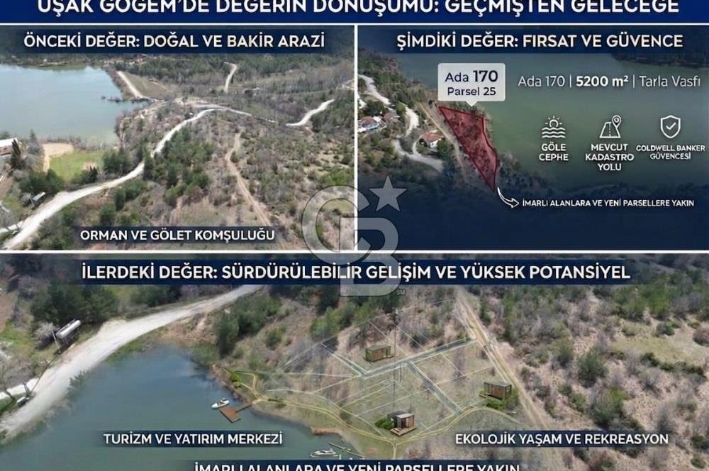 CB OPİA'DAN DOĞA İÇİNDE YATIRIM FIRSATI ! GÖL MANZARALI 